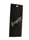 Custom Paper Brand Name Tags For Clothes Garment Price Tag Hologram Logo Factory