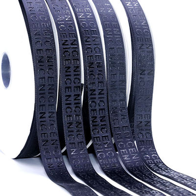 قیمت خوب لوگو فوم لوکس سفارشی چاپ شده بستن Grosgrain 3D بلند شده بستن برند آنلاین