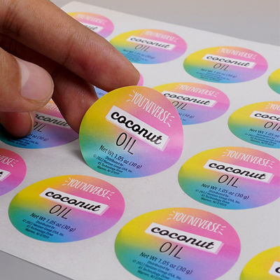 قیمت خوب برچسب های کاغذی چاپی سفارشی برچسب های خود چسبنده ارزان قیمت آنلاین