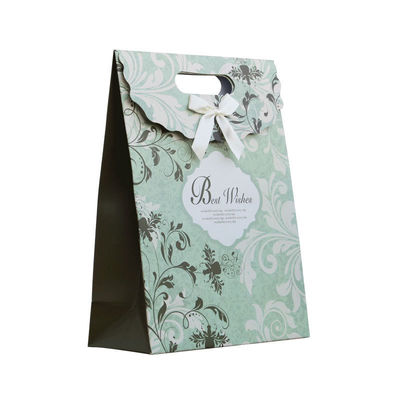 قیمت خوب Custom Wedding Gift Paper Bags with Die-Cut Handles & Ribbon – Luxury Party & Event Packaging آنلاین